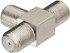 NA 3 Way F Type Adapter
