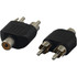 NA RCA Female to Double RCA Male Converter Plug