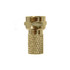 NA RG-6 Coaxial Cable Screw Twist on Connector 2PCS
