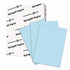 Springhill 8.5" x 11" Blue 67lb Card Stock Paper 250 Sheets
