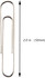 Studmark Paper Clip Jumbo 50mm 10 Pack 100 Pcs
