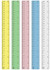 Studmark 12" 30cm Plastic Ruler Transparent Assorted Colors