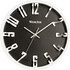 Westclox 12" Silver Round 3D Number Round Analog Wall Clock