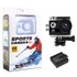 Action Camera 4K WiFi 30 Meter Waterproof Sports Cam - 2" Ultra Light Clear Screen - 170 Degree Ultra Wide Angle Lens - with Sport Accessories