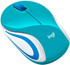 Logitech M187 Teal Blue Wireless Mini Mouse