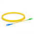 Linkedpro 10ft Mono Mode SC/UPC - SC/APC Connectors Simplex Fiber Optic Patch Cord Network Cable