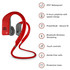 JBL Endurance Jump Red Bluetooth Headset