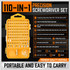 Horusdy 110 In 1 Screwdriver Set for Computers, Game Consoles, Watches, Glasses, Electronics