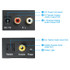 Digital Optical Coaxial to Analog RCA Audio Converter adapter
