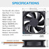 Case Cooling Fan 0.80mm