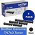 Brother TN760 Black Toner Cartridge Approximate 3000 Pages Yield