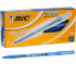 BIC Roundstick Pen Fine Blue 12 Pack