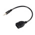 Agiler 3.5mm Audio Jack to USB Female Converter Adapter