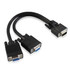 Agiler VGA 1ft Male to 2 VGA Female Splitter Cable