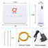 Olax 4G LTE WIFI Router with Sim Card Slot USB Ports