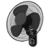 Pelonis 16" 3 Speed Oscillating Wall Mount Fan Black
