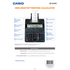 Casio HR-200RC 12-Digit 2 color Printing Calculator, Reprint, Check function Black