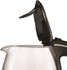 Brentwood Cordless Glass Tea Kettles 1.7 Liter Capacity - Black
