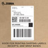Zebra ZD410 Direct Thermal Label Printer, USB, Grey