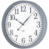Mainstays Indoor 15" Gray and White Wall Clock