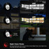 BoaVision Outdoor WIFI PTZ camera with 2 Way talk color night vision and Auto tracking