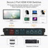 2 Port USB HDMI KVM Switch Video Cable & USB Peripheral