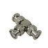BNC Male to 2 BNC Male T Shape twist BNC connector