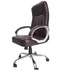 Professional Manager's Leather Office Chair Brown, 300 Lbs capacity