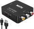3 RCA Audio Video  to HDMI Converter
