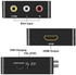 3 RCA Audio Video  to HDMI Converter