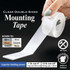 Bazic 0.71" x 60" Double Sided Clear Mounting Tape