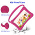 Veidoo 7" 32GB Android Kids Tablet with 2GB RAM, 32GB ROM, Safety Eye Protection Screen, Parental Control APP, Silicone Case (Pink)