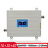 900/1800/2100 Tri Band Signal Booster GSM DCS WCDMA 2G/3G/4G LTE Amplifier