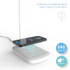 Tzumi Wireless charging LED Floding Desk Lamp