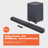 JBL Bar 500 Pro 5.1 Soundbar with Wireless Subwoofer,WI-FI-Black