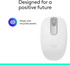 Logitech M196 Bluetooth Wireless Mouse- Off White