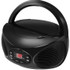 GPX Bluetooth Boombox With Built-in Stereo Speaker, CD Player, FM Radio And 3.5MM Headphone Jack-Black