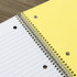Bazic Spiral Notebook College Ruled 3 Subject 120 Sheets