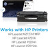 HP 53X Black LaserJet Toner Cartridge Approximate 7,000 Pages Yield