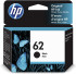 HP 62 Black Ink Cartridge Approximate 200 Pages Yield