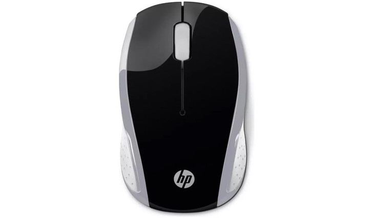 HP 200 Wireless optical sensor mouse silver color