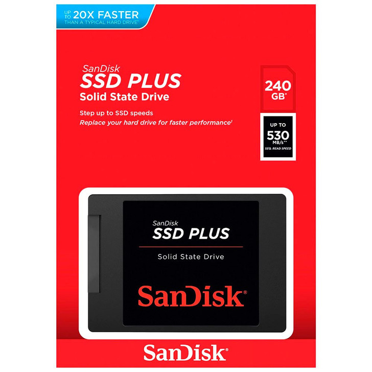 Sandisk 240GB 2.5" SATA Internal SSD Hard Drive