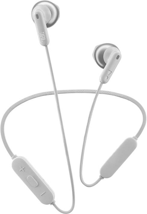 JBL Tune 215 BT White Premium Pure Bass in Ear Bluetooth Wireless Earphones with Mic Quick Charge Dual Pairing Type C & Voice Assistant Support