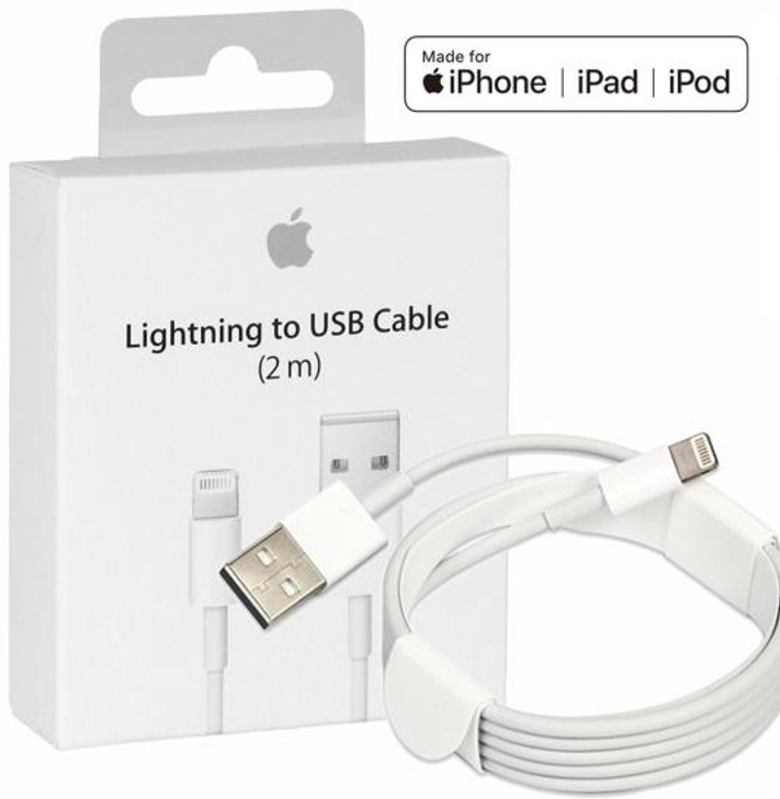 Apple USB A to Lightning 2 Meter Charging Cable