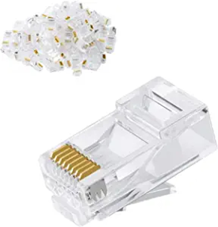 Agiler RJ45 Lan Connectors 100 Pack