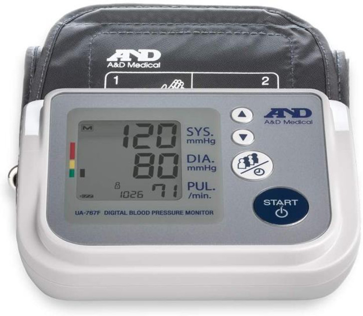 AND LifeSource Advance One Step Upper Arm Blood Pressure Monitor