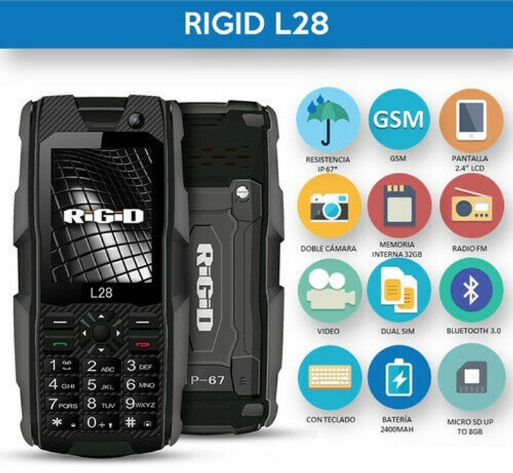 Rigid L28 3G water proof Phone