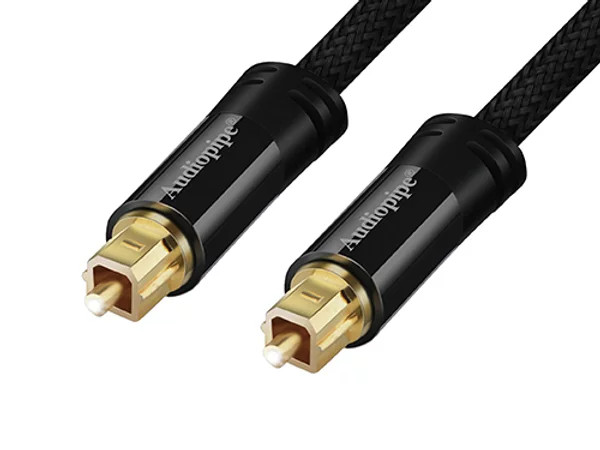 Audio Pipe 6ft Optical Audio Cable.