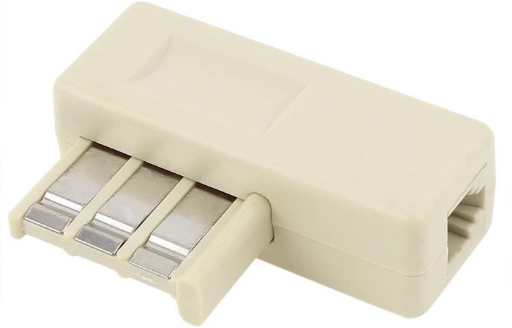 Phone RJ11 Female to France Male F-010 Jack Adapter