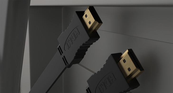 Xtech 15ft Flat HDMI Male to Male Cable - Black